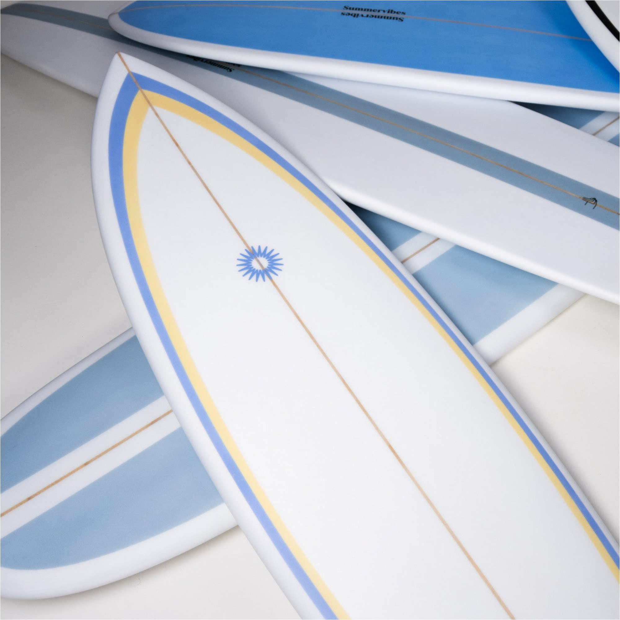 2026 Summer Vibes Fisch-Surfbrett EGSVSUFI-BLU - Blue